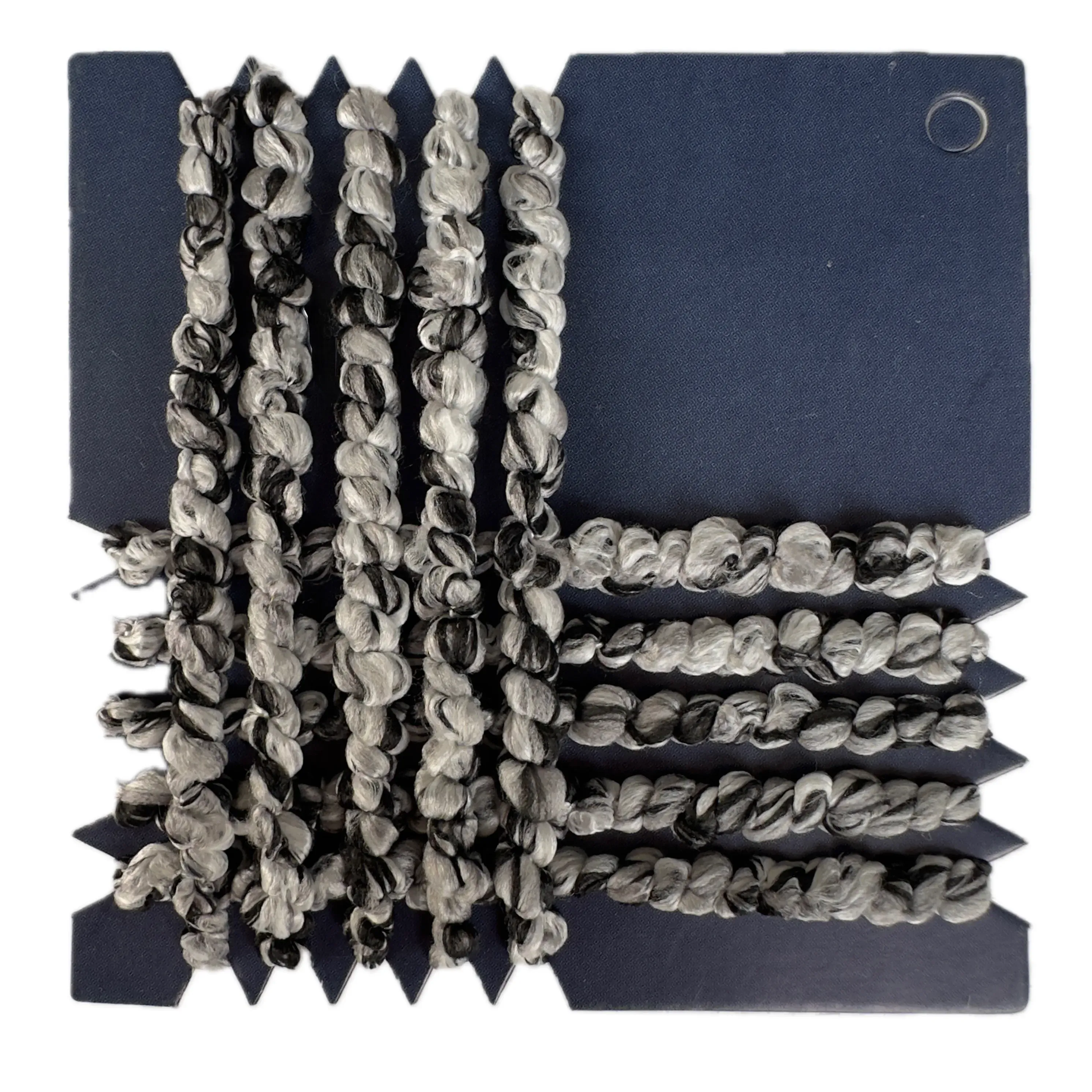 MCT-1092 Polyester-100% Curly Yarn, 30000 Denier — close-up texture photograph